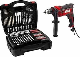 Skil 7.5 Amp 1/2-in Corded Hammer Drill with 100pcs Drill Bit Set With Variable Speed- HD182002